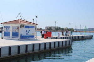 Neue Seetankstelle in Trogir